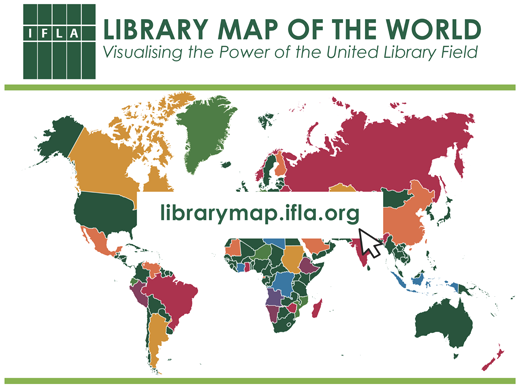 Mapa de Bibliotecas del Mundo