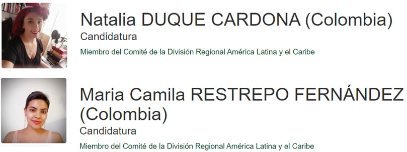 Imagen Candidatas Division Regional