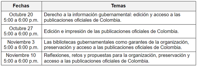 Tabla Seminario