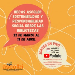 Becas Ascolbi Sostenibilidad y Responsabilidad social desde las bibliotecas