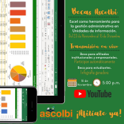 Becas Ascolbi: Excel como herramienta para la gestión administrativa en Unidades de información.