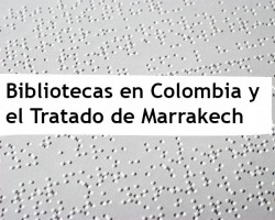 Hacia la implementación del Tratado de Marrakech en Colombia