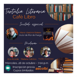 Tertulia Literaria Café Libro: Mario Vladimir Botero.