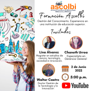 Formación Ascolbi: Gestión del Conocimiento. Experiencia en una institución de educación superior.