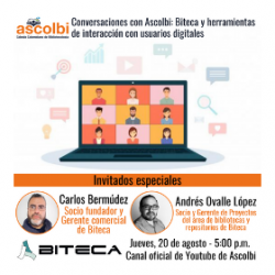 Conversaciones con Ascolbi: Biteca y herramientas de interacción con usuarios digitales
