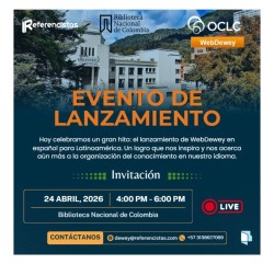 Evento de lanzamiento: WevDewey