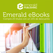 Emerald eBooks. Compre 25 títulos con un 15% de descuento