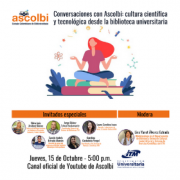 Conversaciones con Ascolbi: cultura científica y tecnológica desde la biblioteca universitaria