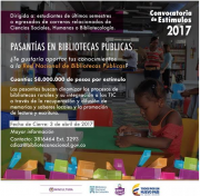 Pasantías en Bibliotecas Públicas 2017