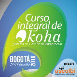 Curso integral de Koha Bogotá 2016-I