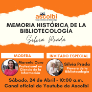 Memoria histórica de la bibliotecología: Silvia Prada