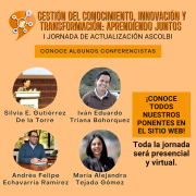 ¡Conoce algunos conferencistas de nuestra Jornada Académica 2022!