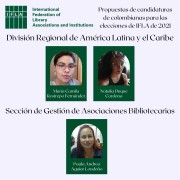 Propuestas de candidaturas de colombianas para las elecciones de IFLA de 2021