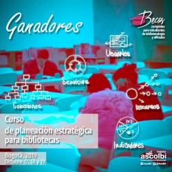 Ganadores becas Curso Ganadores becas Curso